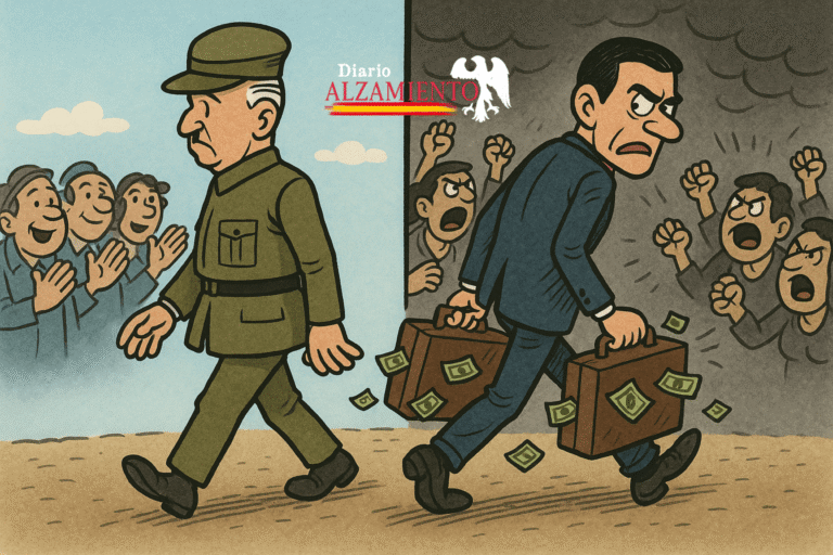El ladrón de la Moncloa contra 50 años de humildad y trabajo